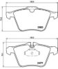 BREMBO P 36 028 Brake Pad Set, disc brake